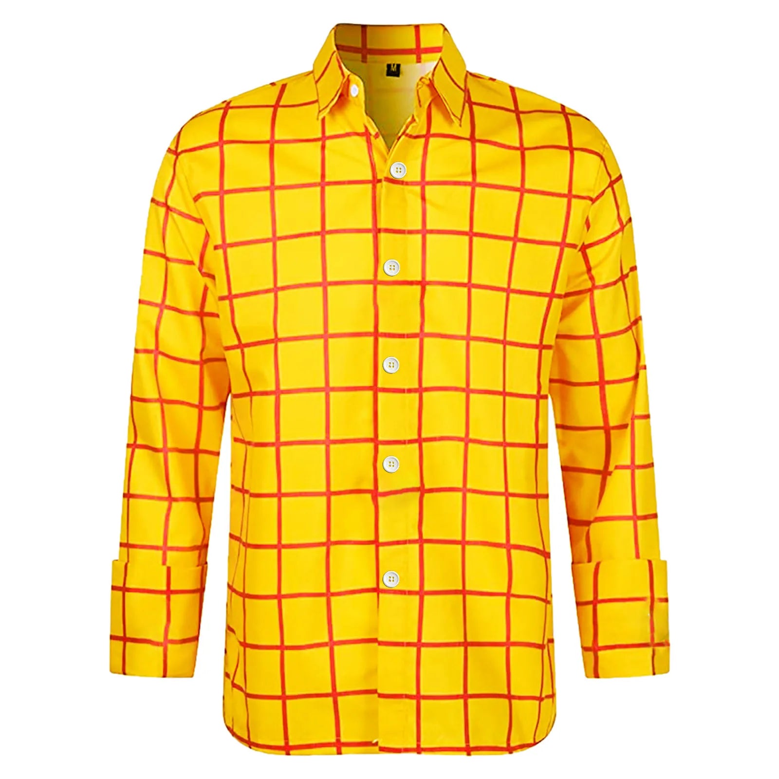 Long Sleeve Plaid Button Shirt For Men | Marvin