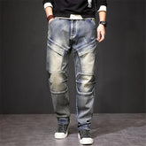 Straight Fit Distressed Jeans For Men | Luca
