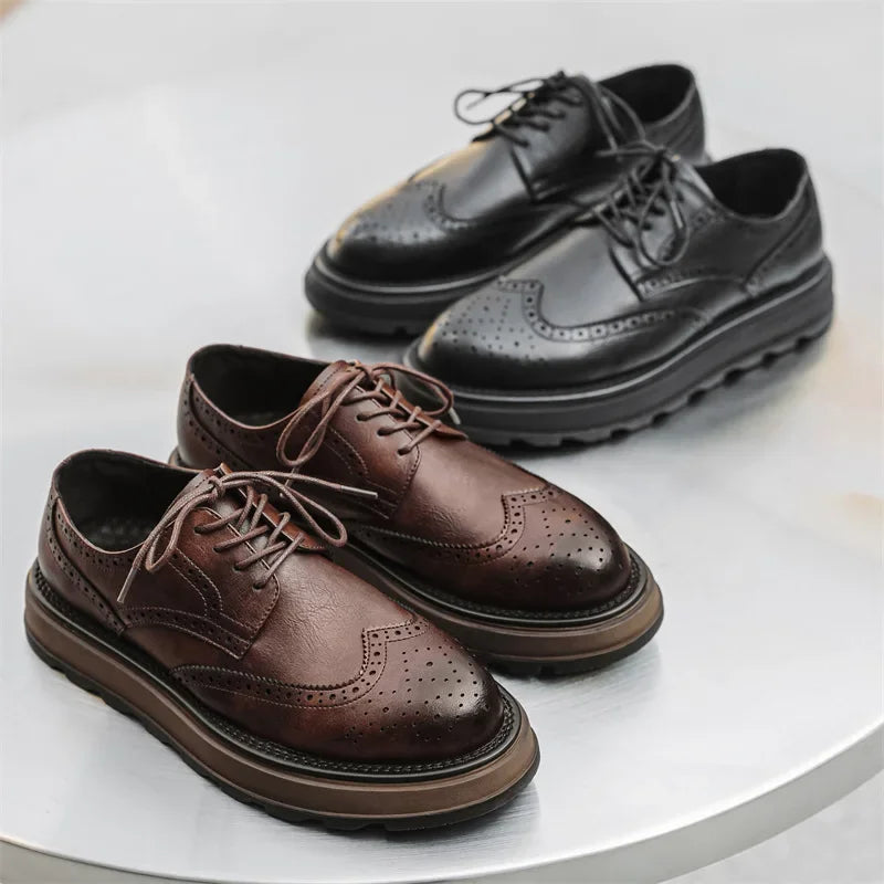 Heritage Brogue Oxford Shoes For Men | Maxwell