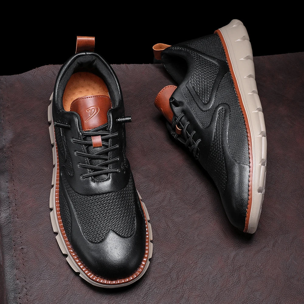 Structured Lace Up Sneakers for Men | Grant