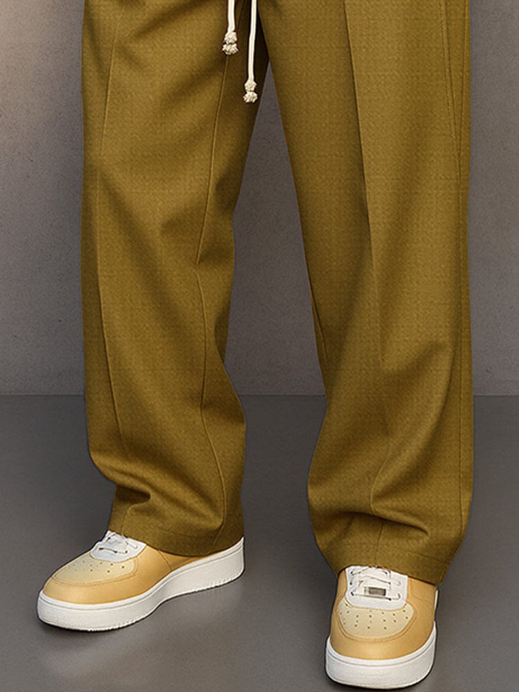 Relaxed Drawstring Trousers For Men | Caelan