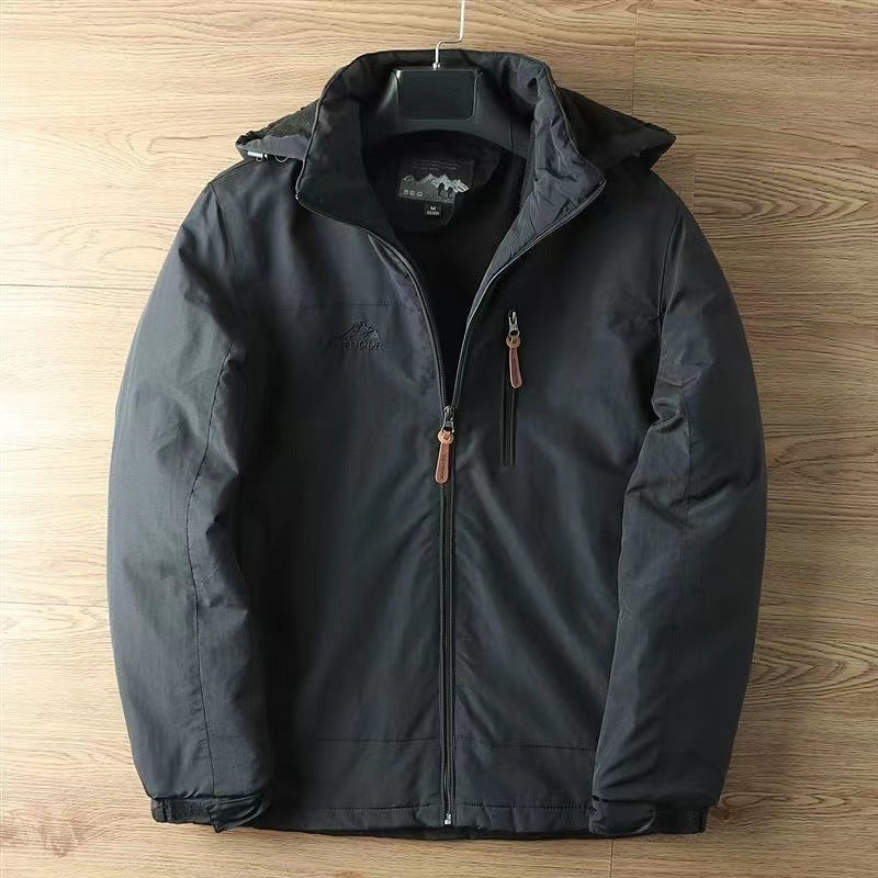 Padded Hooded Coat For Men | Everett