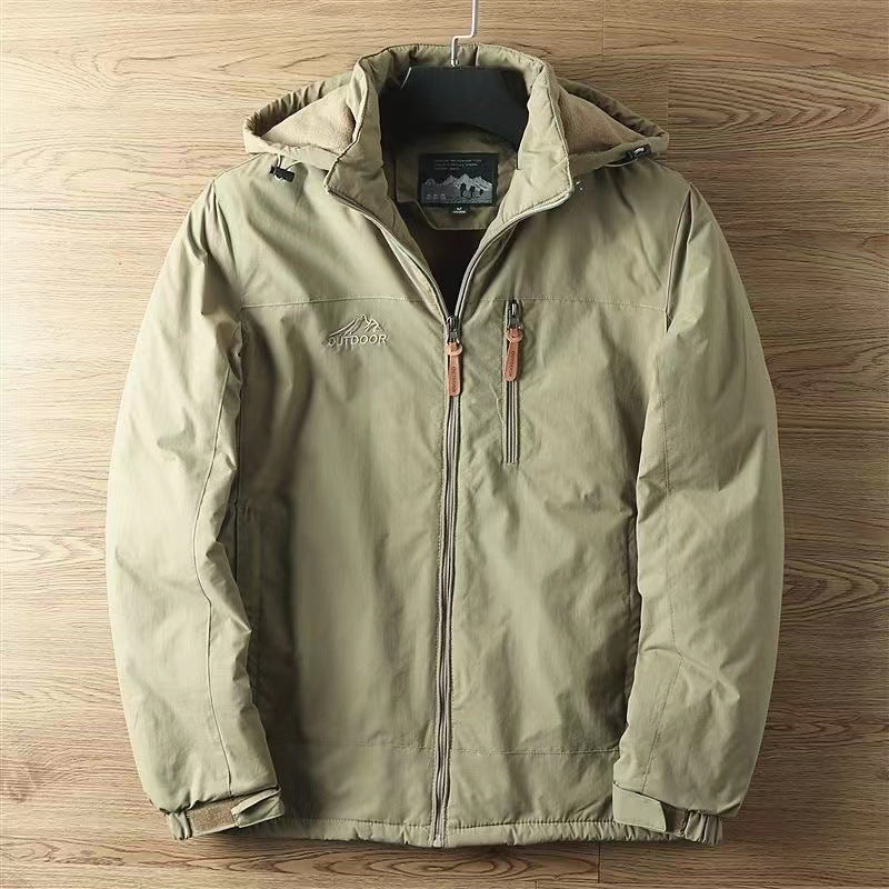 Padded Hooded Coat For Men | Everett