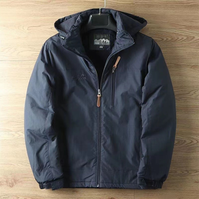 Padded Hooded Coat For Men | Everett