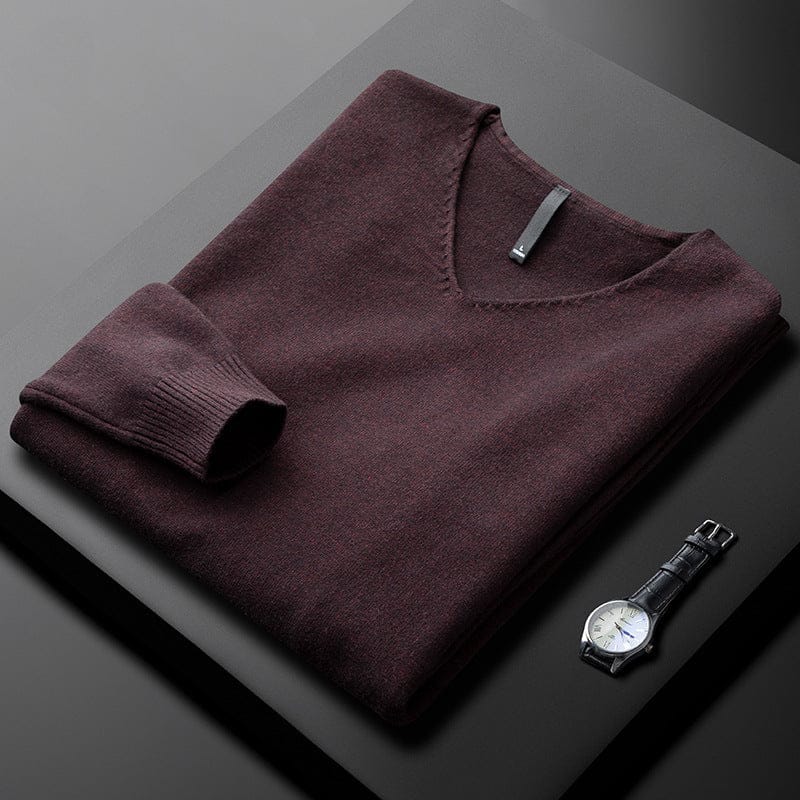 Classic V-Neck Sweater for Men | Ashton