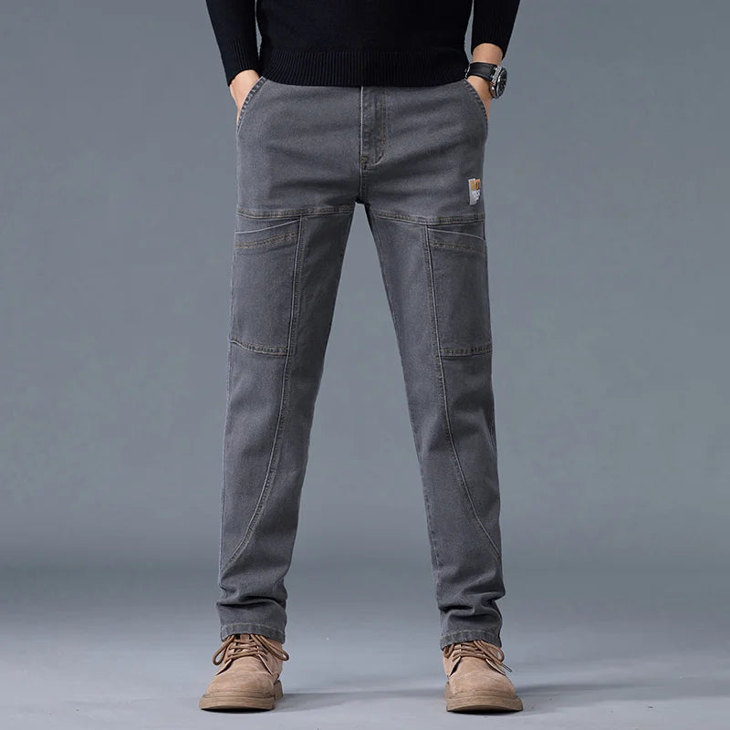 Utility Straight-Leg Jeans for Men | Dalton