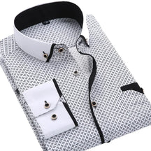Long Sleeve Button Down Shirt For Men | Brent
