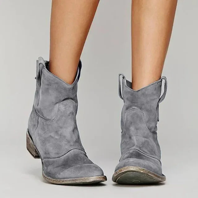 Vintage Western Ankle Boots For Women | Maribel