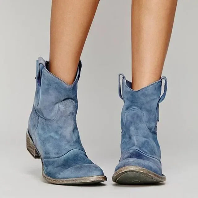 Vintage Western Ankle Boots For Women | Jill