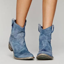 Vintage Western Ankle Boots For Women | Maribel
