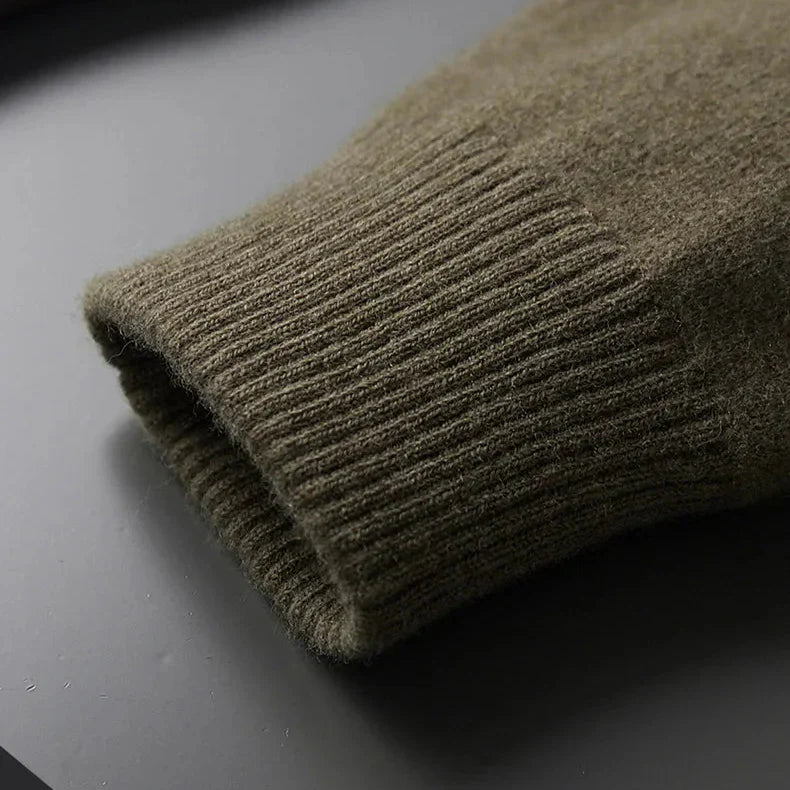 Collared Button Front Cardigan for Men | Lorenzo