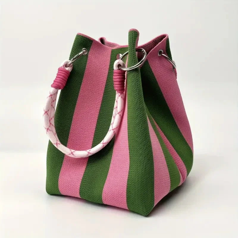 Striped Canvas Tote Bag for Women | Paloma
