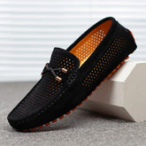 Perforated Slip On Loafers For Men | Tavian