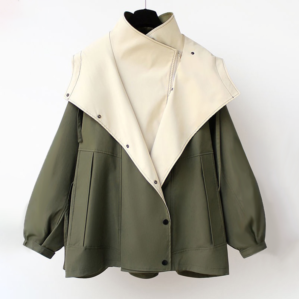 Double Layer Hooded Jacket For Women | Mireya