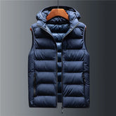 Hooded Quilted Gilet for Men | Rowan