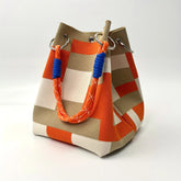Striped Canvas Tote Bag for Women | Paloma