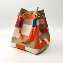 Striped Canvas Tote Bag for Women | Paloma