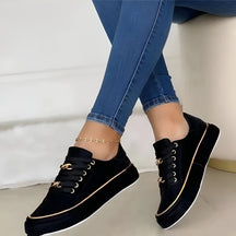 Chain Accent Comfort Sneakers For Women | Maureen