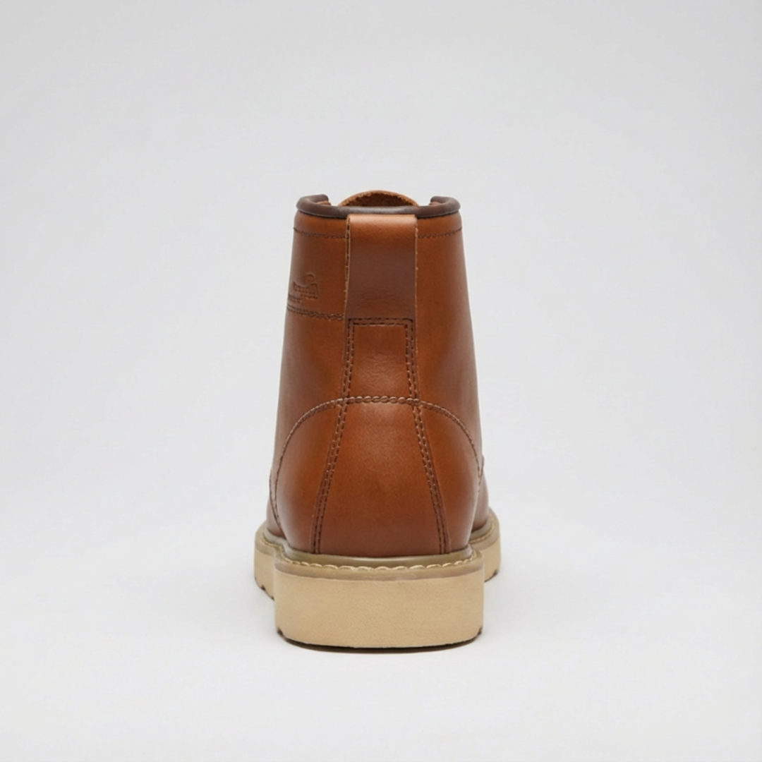 Fur Lined Lace Up Ankle Boots For Men | Theron