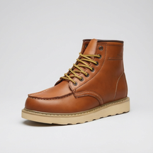 Fur Lined Lace Up Ankle Boots For Men | Theron
