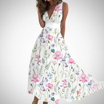 Timeless Floral Long Dress For Women | Elarisse