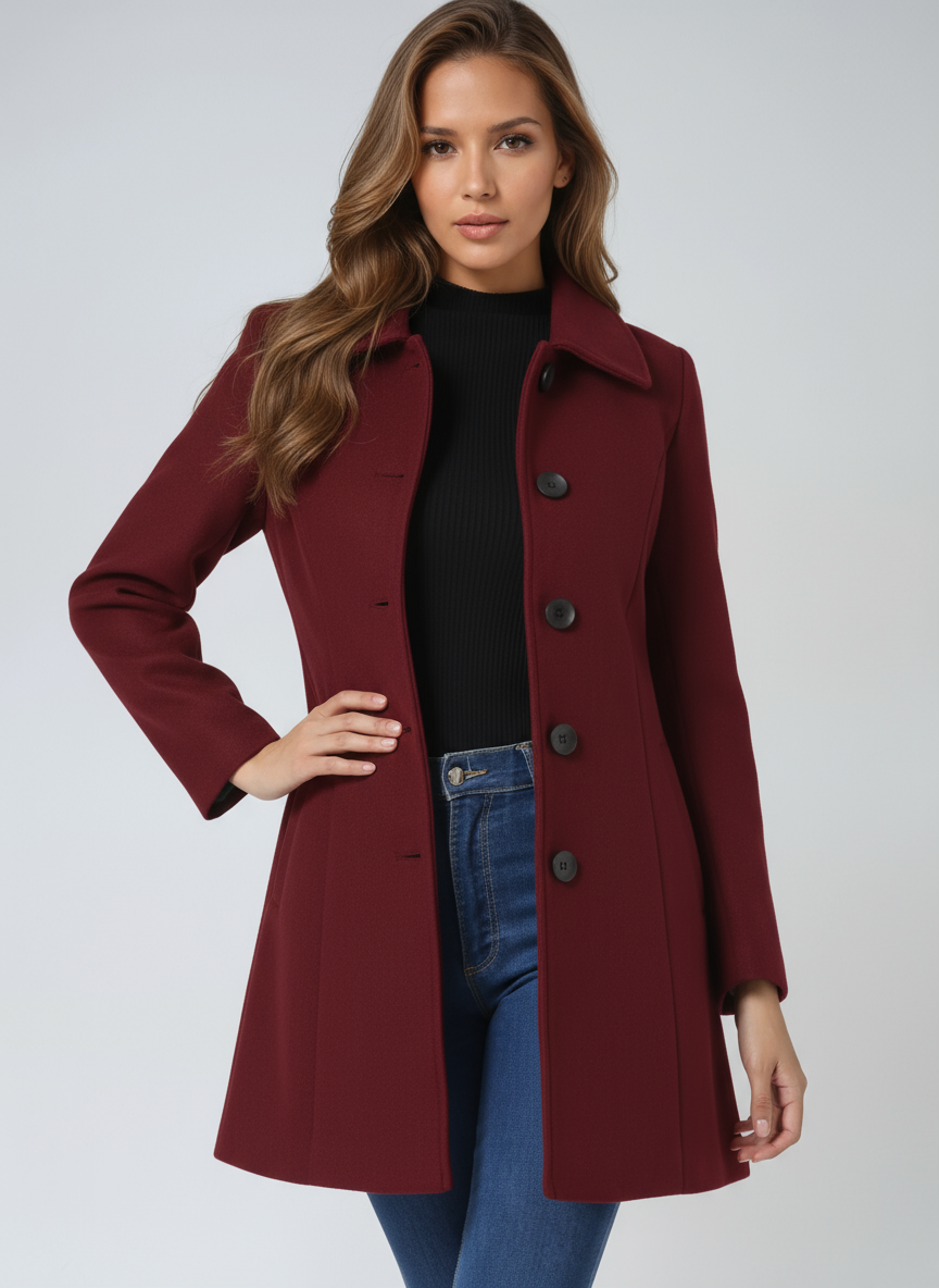 Classic Fit And Flare Trench Coat For Women | Madeleine