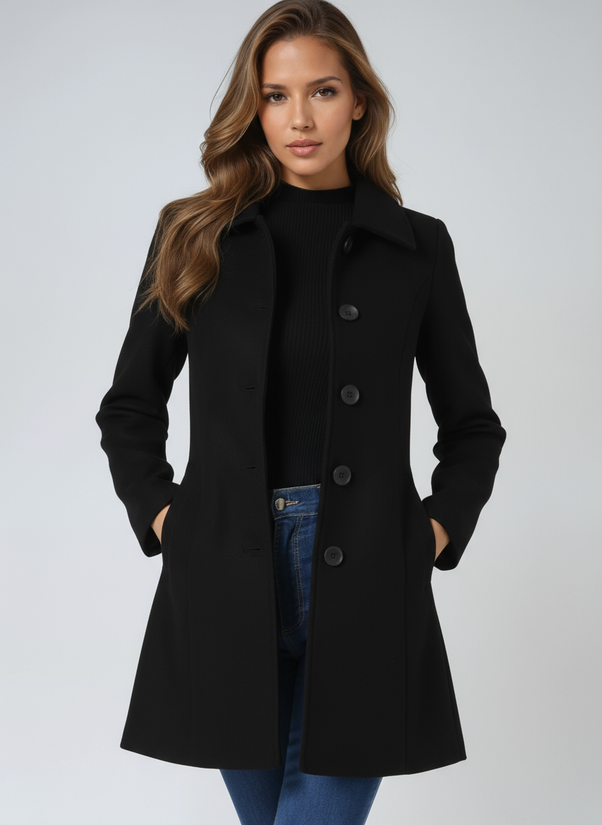 Classic Fit And Flare Trench Coat For Women | Madeleine