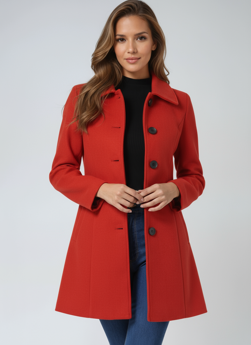 Classic Fit And Flare Trench Coat For Women | Madeleine