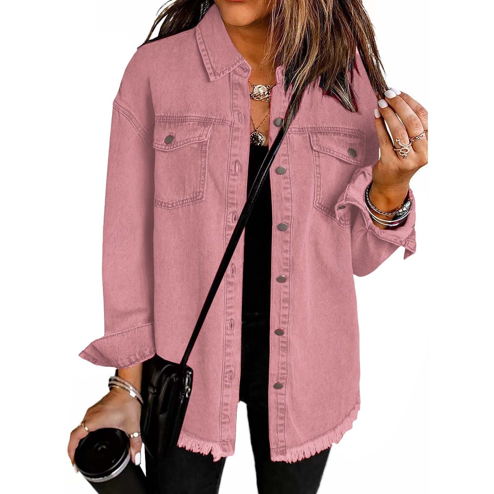 Relaxed Fit Denim Jacket For Women | Kalinda