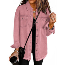 Relaxed Fit Denim Jacket For Women | Kalinda