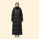Long Hooded Padded Parka For Women | Ariela