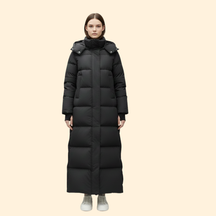 Long Hooded Padded Parka For Women | Ariela
