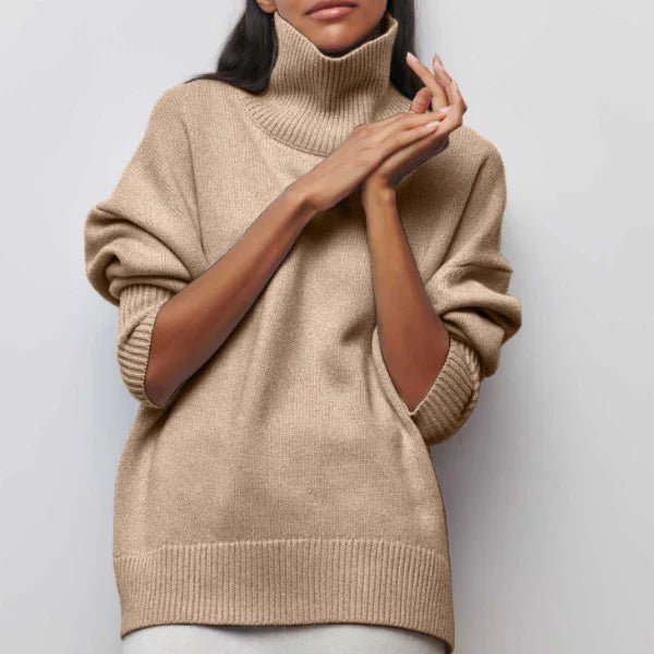 Oversized High Neck Sweater for Women | Isolde