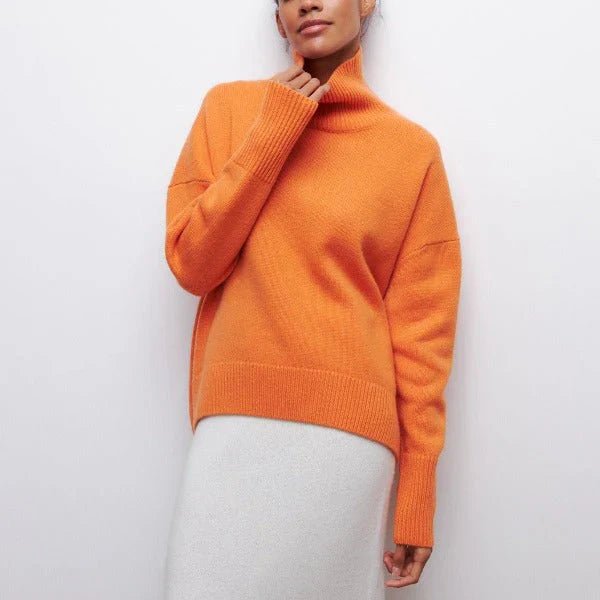 Oversized High Neck Sweater for Women | Isolde
