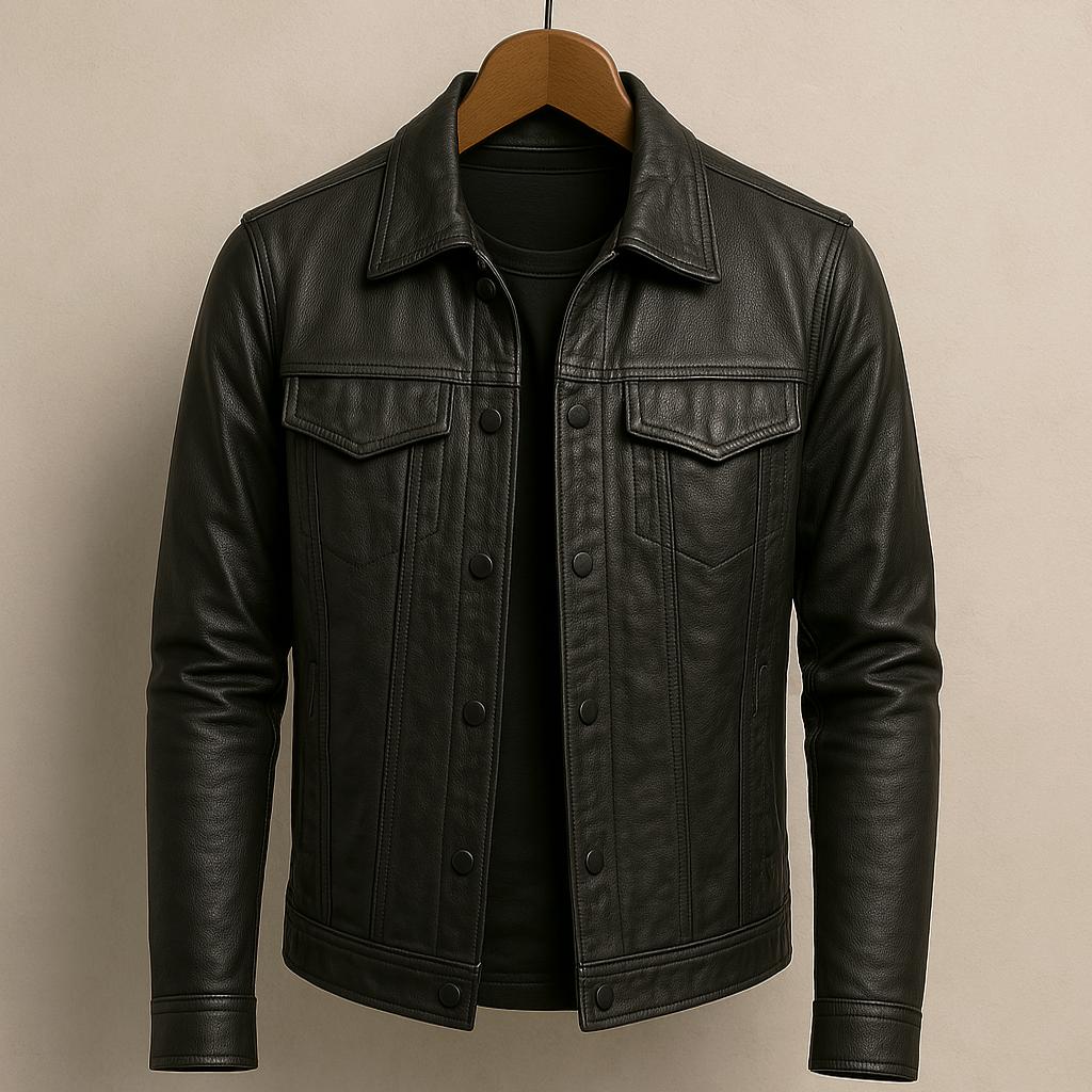 Classic Button Front Jacket for Men | Weston