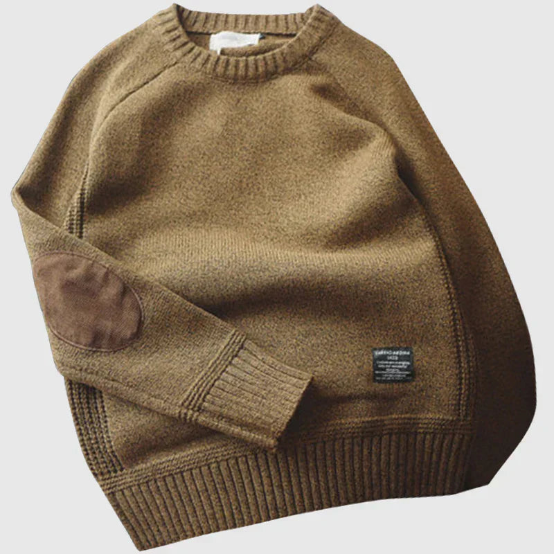 Alpine Inspired Knit Sweater For Men | Aldric