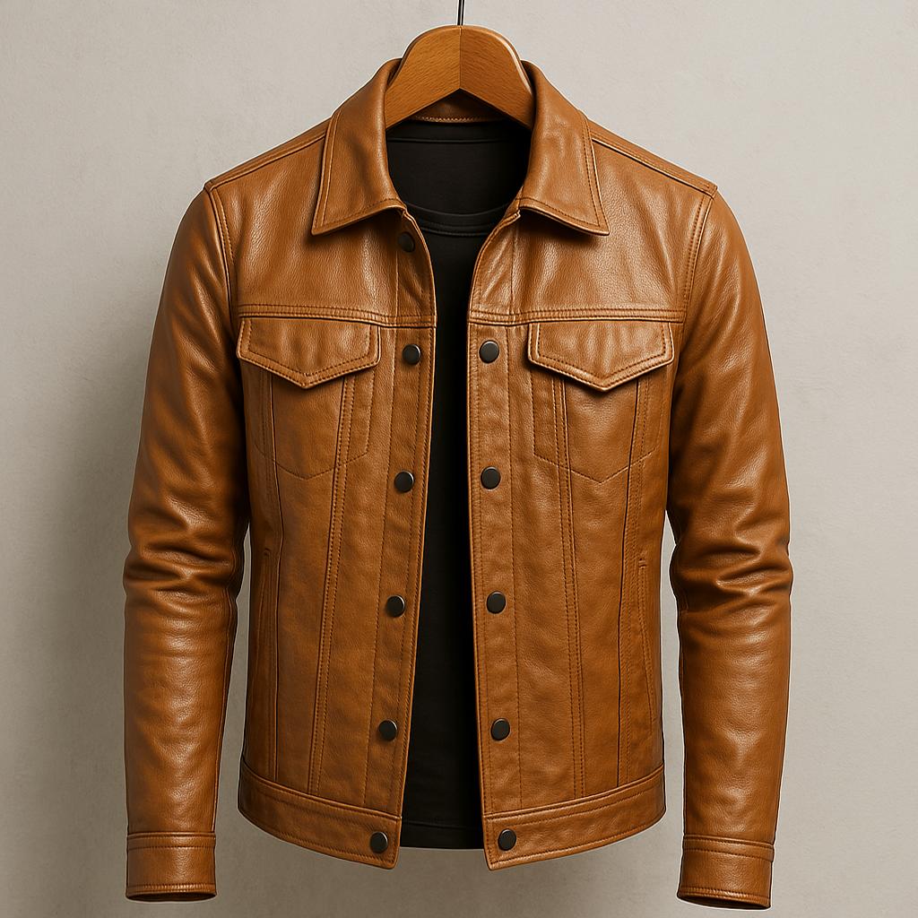 Classic Button Front Jacket for Men | Weston