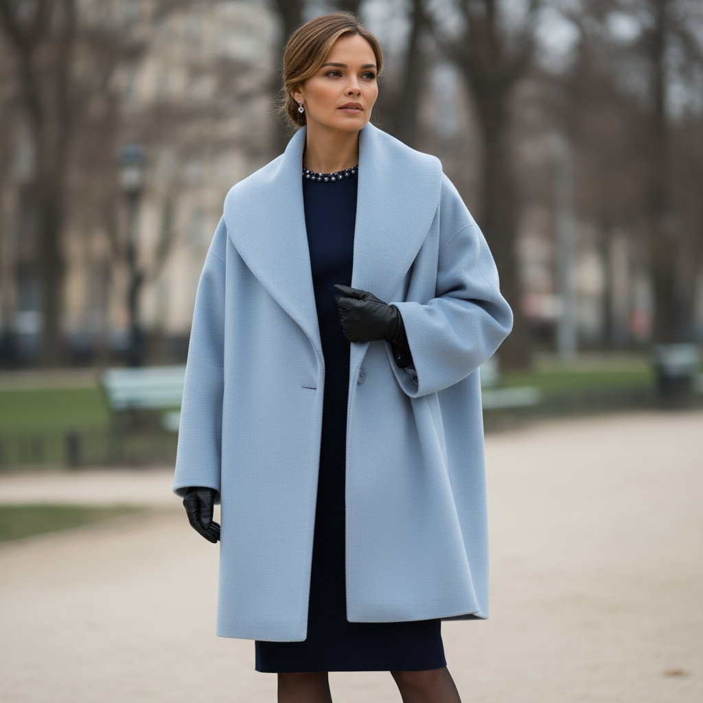 Tailored Longline Coat for Women | Vivienne