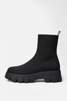 Chunky Sole Pull On Ankle Boots For Women | Virella