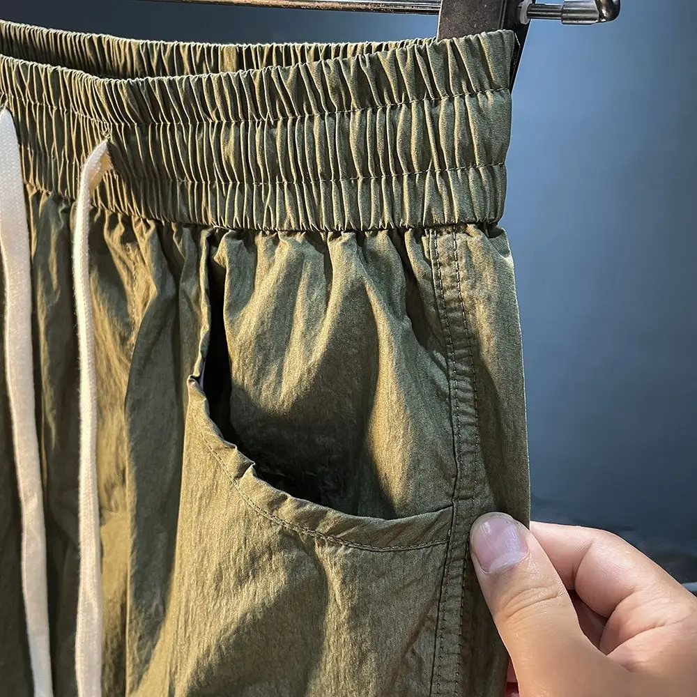 Utility Cargo Shorts With Buckle Detail For Men | Asher