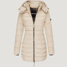 Long Hooded Jacket For Women | Brielle
