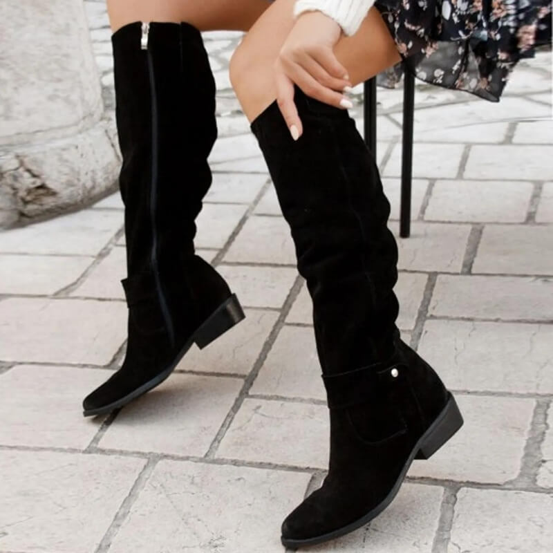 Chic Knee High Boots For Women | Valentina
