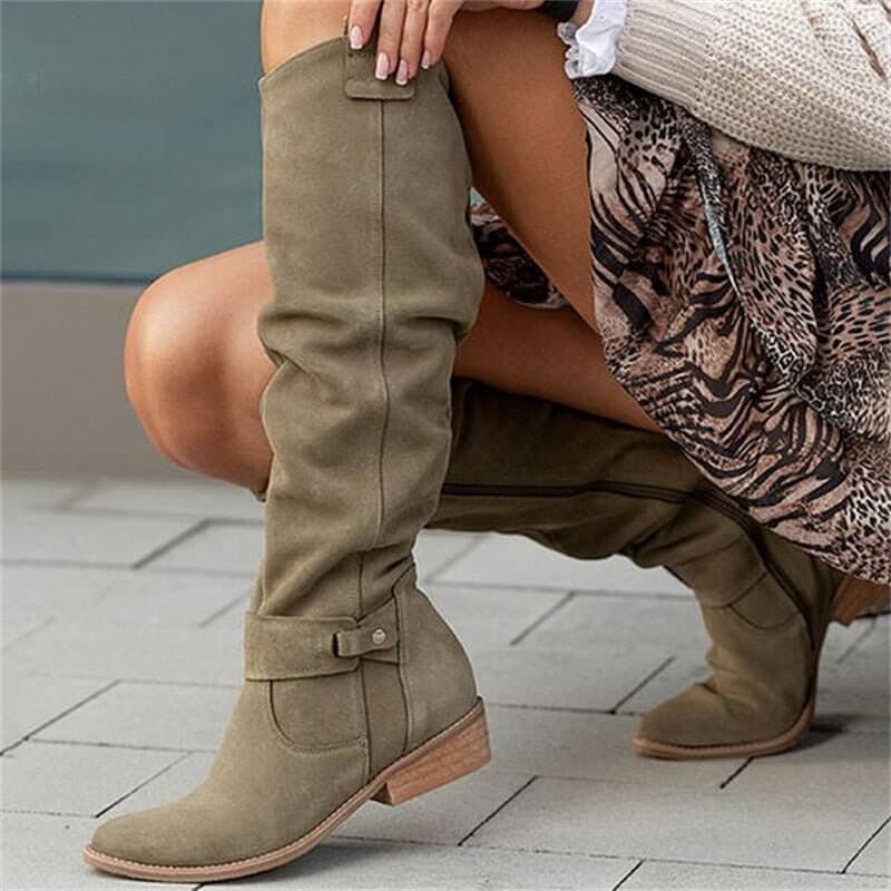 Chic Knee High Boots For Women | Valentina