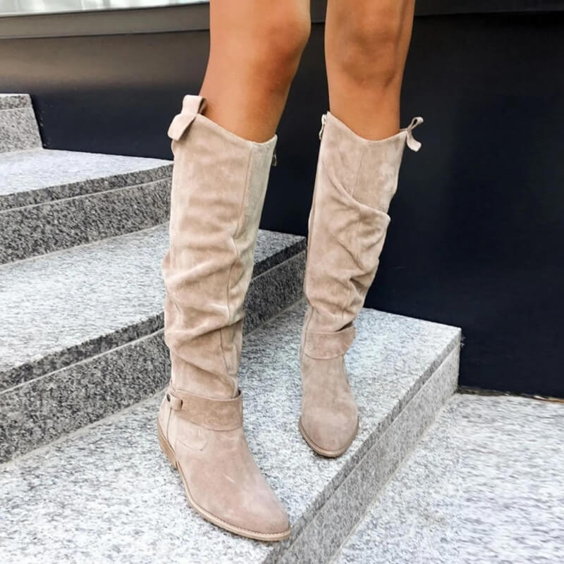 Chic Knee High Boots For Women | Valentina