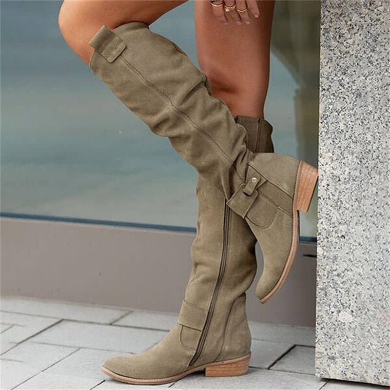 Chic Knee High Boots For Women | Valentina