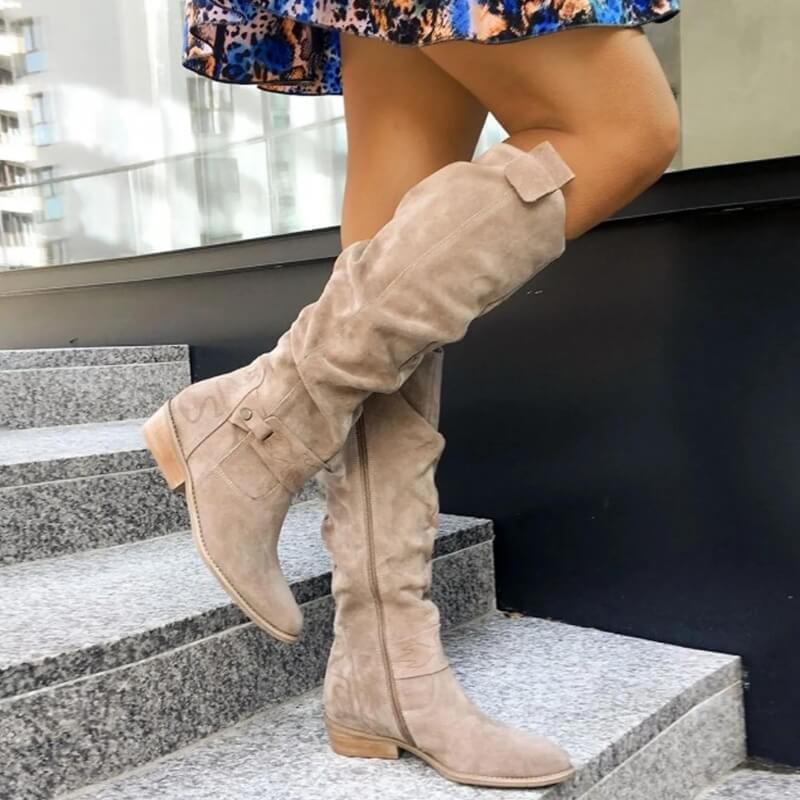 Chic Knee High Boots For Women | Valentina
