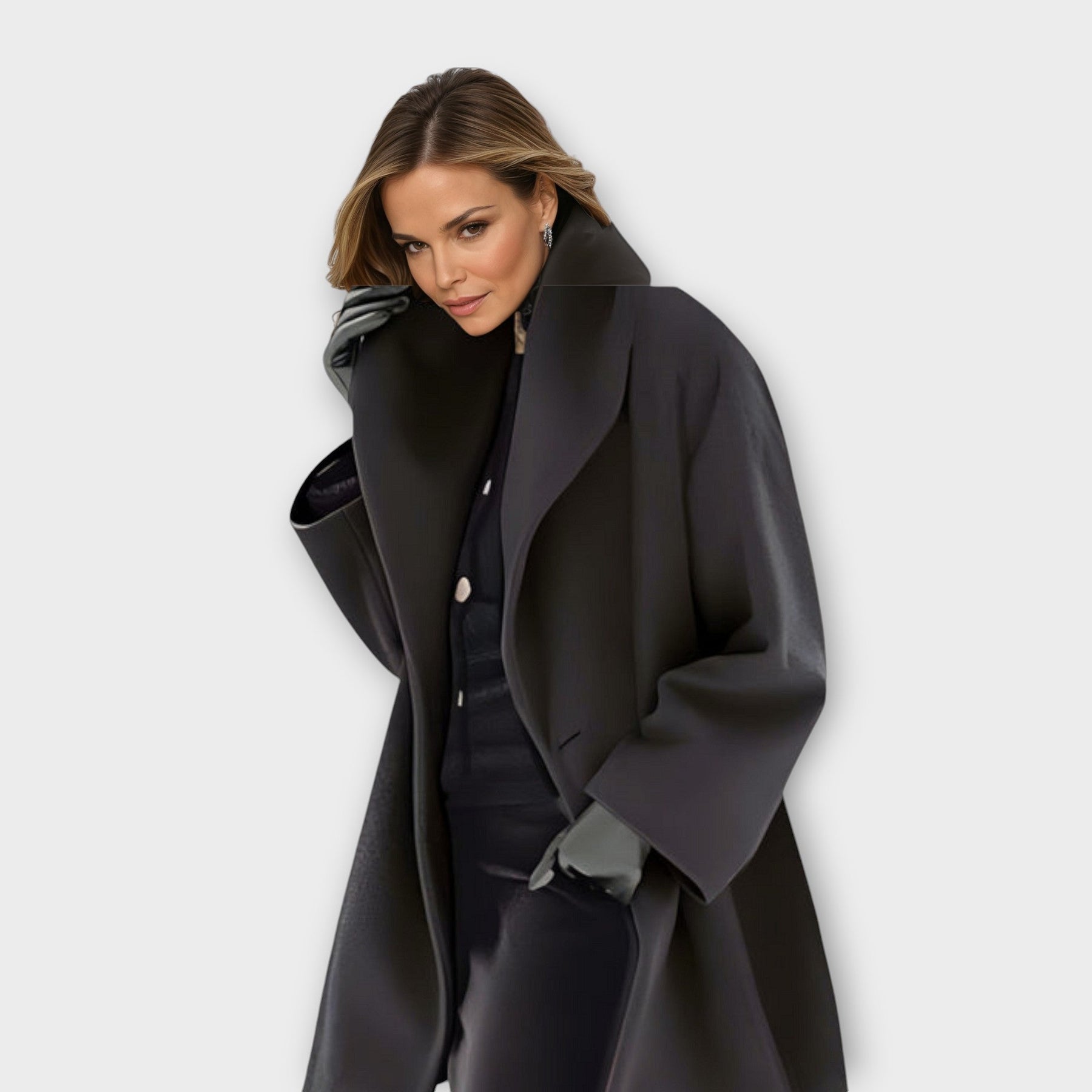 Tailored Longline Coat for Women | Vivienne