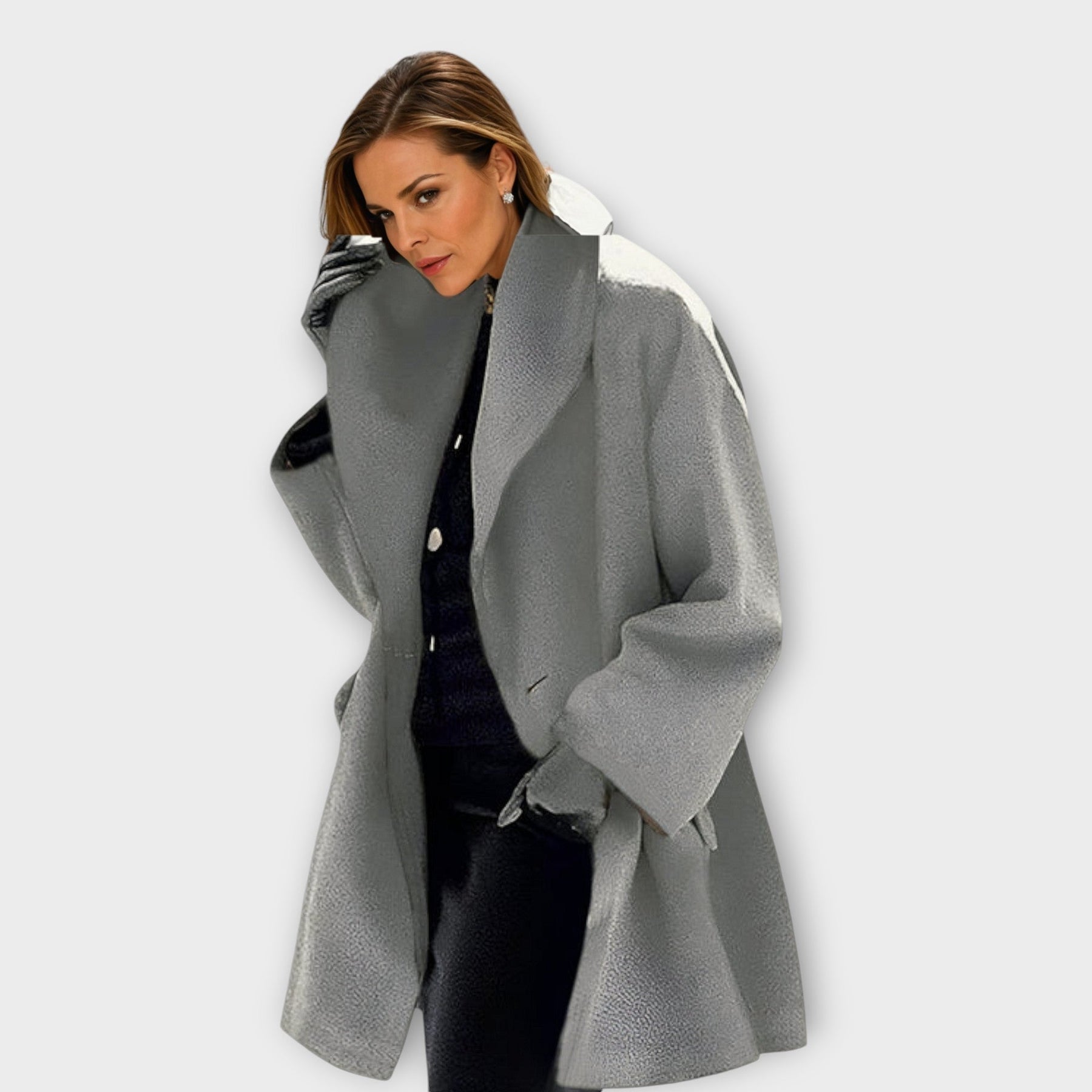 Tailored Longline Coat for Women | Vivienne