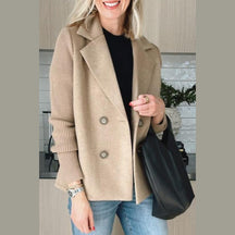 Casual Double Breasted Blazer For Women | Alessandra