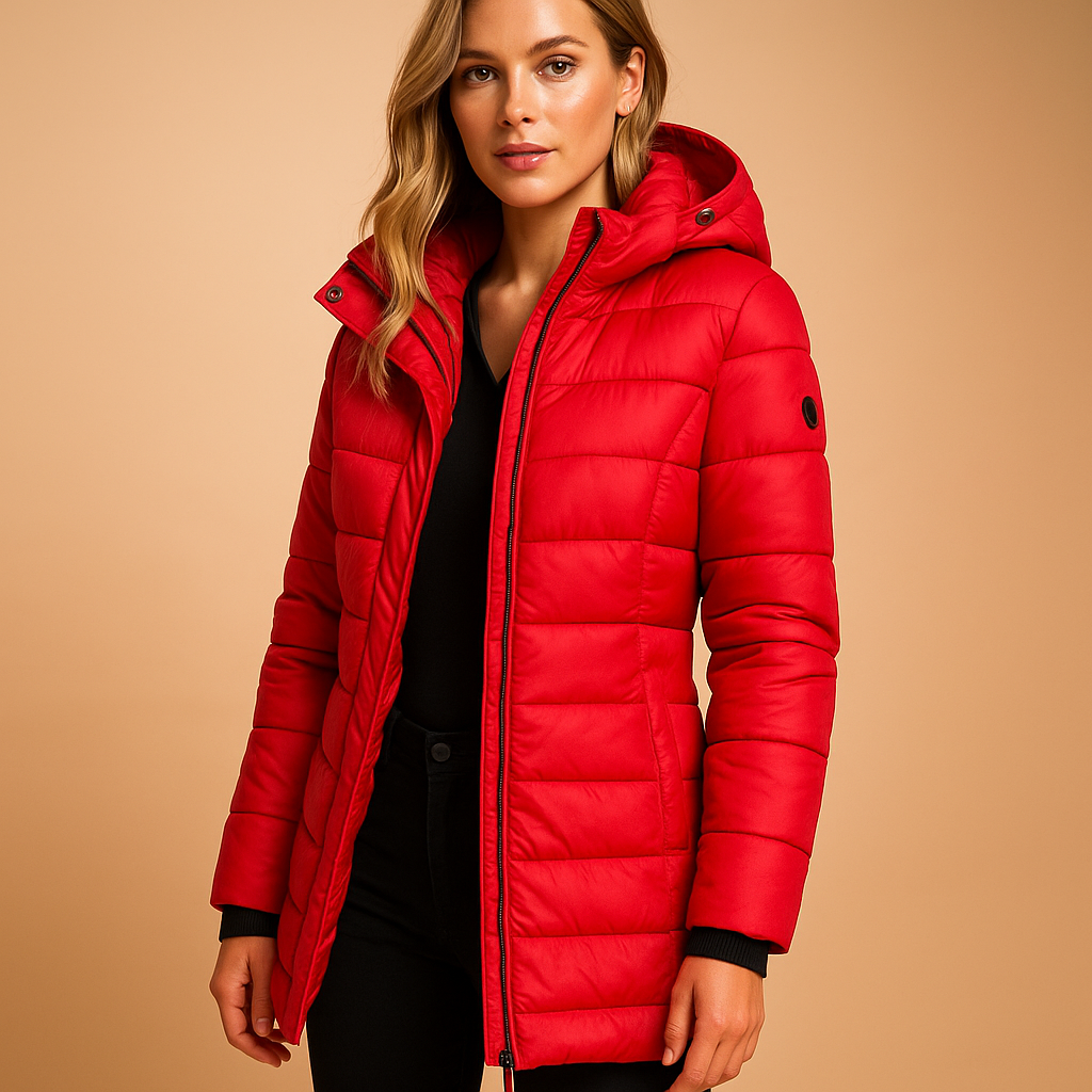 Lightweight Quilted Hooded Jacket For Women | Serelune